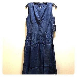 🆕msrp $129 Tommy Hilfiger sleeveless denim dress